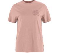 Fjällräven Damen T-Shirt Hemp Blend Out Here | Mischung aus Bio-Baumwolle und Hanf. Dezentes Printmotiv auf der linken Brust. Regular Fit.