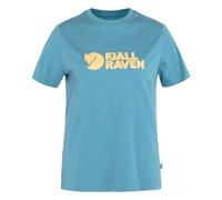 Fjällräven Damen Logo T-Shirt, Dawn Blue, XS