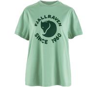 Fjällräven Damen T-Shirt Logo Relaxed Misty Green (Größe: S) 36/38 grün