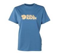 Fjällräven Damen T-Shirt Logo Tee W dawn blue, Gr. L