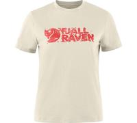 Fjällräven Damen T-Shirt Lush Logo Chalk White Größe M