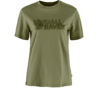 Fjällräven Damen Lush Logo T-Shirt (Größe M, oliv)