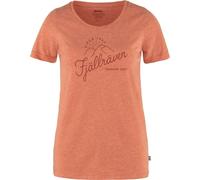 Fjällräven Damen T-Shirt Sunrise Rowan Red-Melange