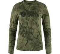 Fjällräven Värmland Wool LS W Green Camo XS
