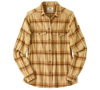 Fjällräven Övik Heavy Flannel Shirt Damen M Chalk White-Dune Beige