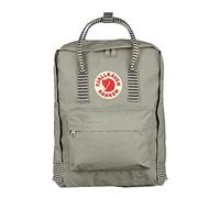 Fjällräven F23510 Unisex-Erwachsene Kånken Rucksack, Grau (Fog-Striped), 27x38x13 cm (B x H x T)