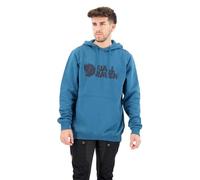 Fjällräven Logo Kapuzenpullover M Deep Sea