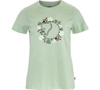Fjällräven Damen Fjällblomster Fox T-Shirt (Größe XXS, grau)
