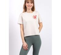 Fjällräven Fjällblomster Logo T-shirt W chalk white (113) XS