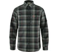 Fjällräven Fjällglim Herren Flanellhemd Black-Grey L Black-Grey L
