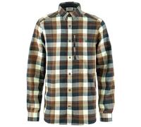 Fjällräven Flanellhemd Fjällglim Wood Brown/Chalk White, M