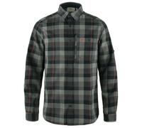 Fjällräven Herrenhemd Fjällglim - Black-Grey - Größe M (550-020)