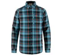 Fjällräven Herren Langarmhemd Fjällglim Indigo Blue/Dawn Blue Größe S
