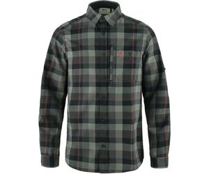 Fjällräven Fjällglim Shirt Herren Langarmhemd Freizeithemd black-grey Größe 3XL Farbgruppe schwarz schwarz Herren 100% Polyester