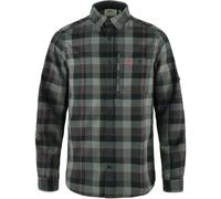 Fjällräven Fjällglim Shirt Herren Langarmhemd Freizeithemd black-grey Größe L Farbgruppe schwarz schwarz Herren 100% Polyester