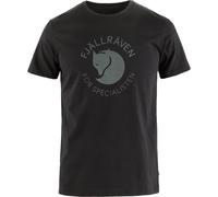 Fjällräven T-Shirt Fox Herren Schwarz Größe M
