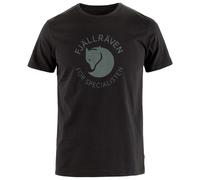Fjällräven T-Shirt Fox Herren Schwarz Größe XS