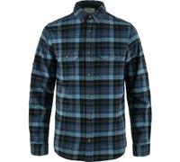 Fjällräven Herren Singi Heavy Flannel Hemd, Dark Navy/Indigo Blue, S