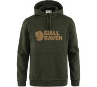 Fjällräven Fjällräven Logo Hoodie Herren Kapuzenpullover deep forest Größe L Farbgruppe olive olive Herren 100% Baumwolle