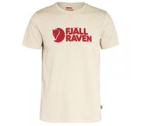 Fjällräven Logo T-Shirt weiß/rot - XS