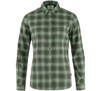 Fjällräven Damen Hemd Övik Flannel Deep Forest-Patina Green XXL