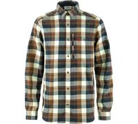 Fjällräven Fjällglim Langarmhemd L Wood Brown / Chalk White