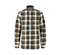 Fjällräven Flanellhemd Fjällglim Wood Brown/Chalk White (Größe: M) 48/50 braun
