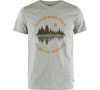 Fjällräven Forest Mirror Herren Everyday Outdoor T-Shirt, Grey, M