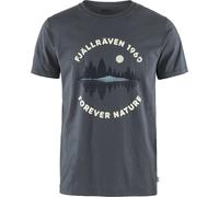 FJÄLLRÄVEN Herren T-Shirt "Forest Mirror", blau, Gr. M