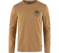 Fjällräven Forever Nature Badge Ls T-shirt Buckwheat Brown S