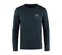 Fjallraven Herren Forever Nature Ls M Badge Sweatshirt, Dark Navy, XS EU
