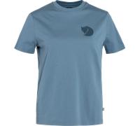 Fjällräven Fox Boxy Logo Tee Damenshirt dawn blue S dawn blue S