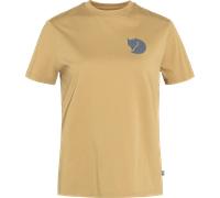 Fjällräven Fox Boxy Logo Tee Damenshirt dune beige S dune beige S