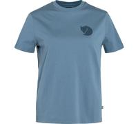 Fjällräven T-Shirt Fox Boxy Logo Tee – Damen Dawn Blue (Größe M)