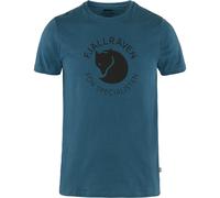 Fjällräven Fox Herren T-Shirts blau Größe M Lifestyle Hautfreundlich