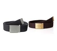 Fjällräven Gürtel Canvas Belt, Grau (Dark Grey 030), Einheitsgröße & Unisex Gürtel Canvas Brass G rtel, Schwarz, Einheitsgröße EU