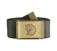 Fjällräven Canvas Brass Belt 4 cm Stoffgürtel mountain grey Farbgruppe grau grau