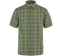 Fjällräven Herren Övik Lite SS Hemd, Green/Dark Navy, M