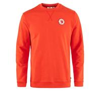 Fjällräven Herren 1960 Logo Badge Sweater, Flame Orange, M