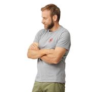 Fjällräven 1960 Logo T-Shirt grau/rot - L
