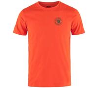 Fjällräven 1960 Logo Kurzarm-t-shirt Flame Orange S (F87313-214-S)