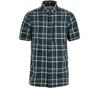 Fjällräven Herren Abisko Hike SS Hemd, Dark Navy/Chalk White, XXL