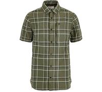 Fjällräven Herren Abisko Hike SS Hemd, Laurel Green/Chalk White, S