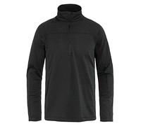 Fjällräven Herren Abisko Lite Fleece Half Zip Sweatshirt, Black, M
