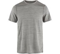 Fjällräven Herren T-Shirt Fjällräven Abisko Lite SS M Grey/Melange XL