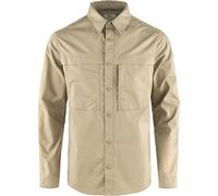 Fjällräven Abisko Trail Shirt LS M für Herren 118 - Fossil XS