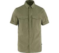 Fjällräven Herren Abisko Trekking SS Hemd, Light Olive, XS