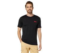 Fjällräven Herren T-Shirt Abisko Wool Logo SS Schwarz M