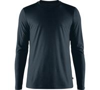 Fjällräven - Abisko Wool L/S - Longsleeve, Gr. XS, blau (DarkNavy)