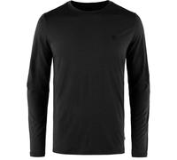 Fjällräven Herren Abisko Wool LS M Sweatshirt, Schwarz, XL
